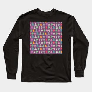 Colorful ghosts Long Sleeve T-Shirt